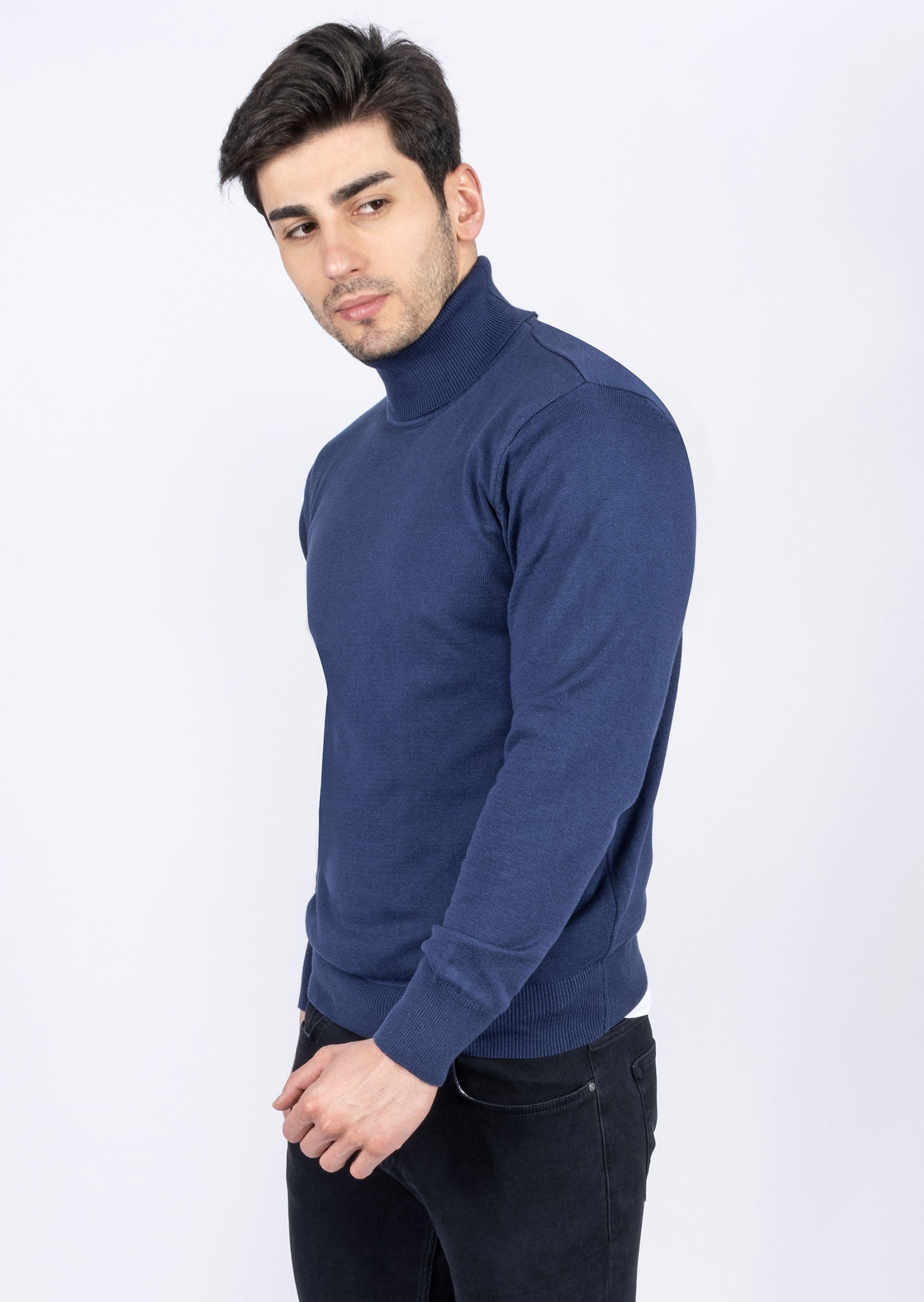 Light Navy Knitwear