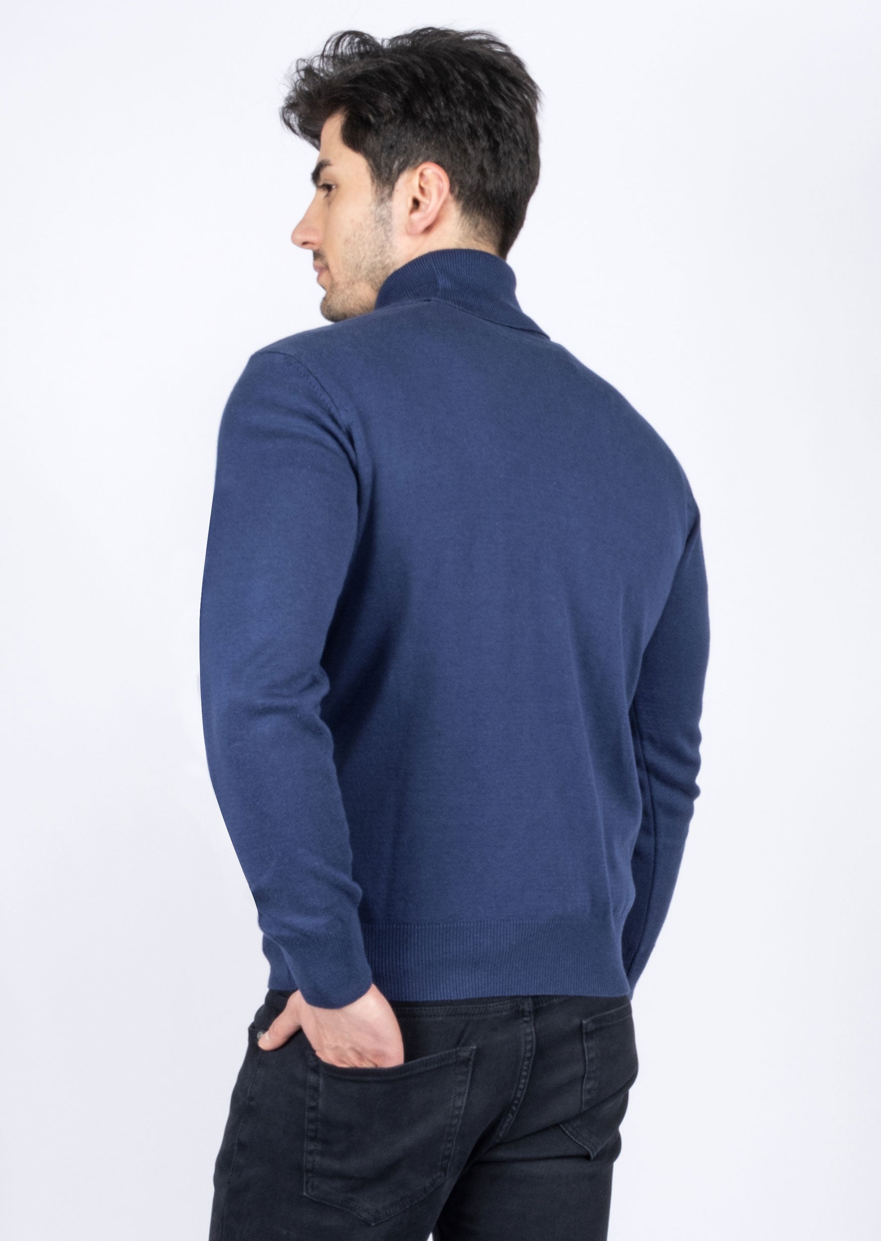 Light Navy Knitwear