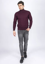 Dark Purple Knitwear