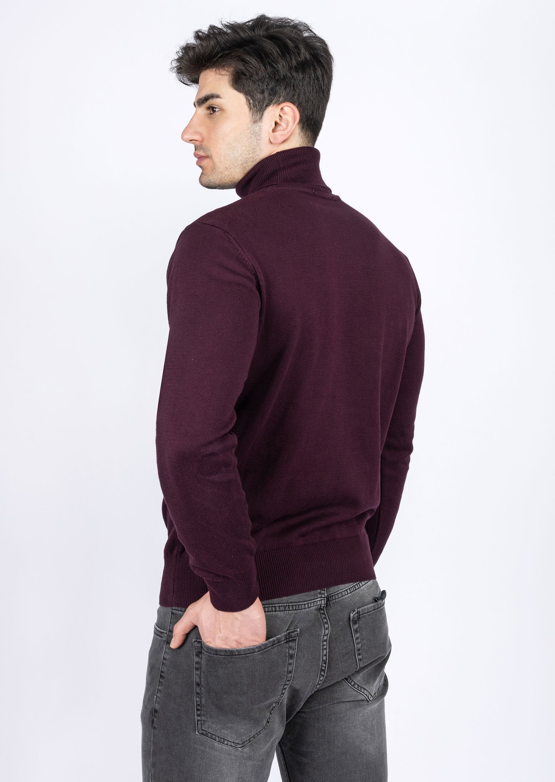 Dark Purple Knitwear