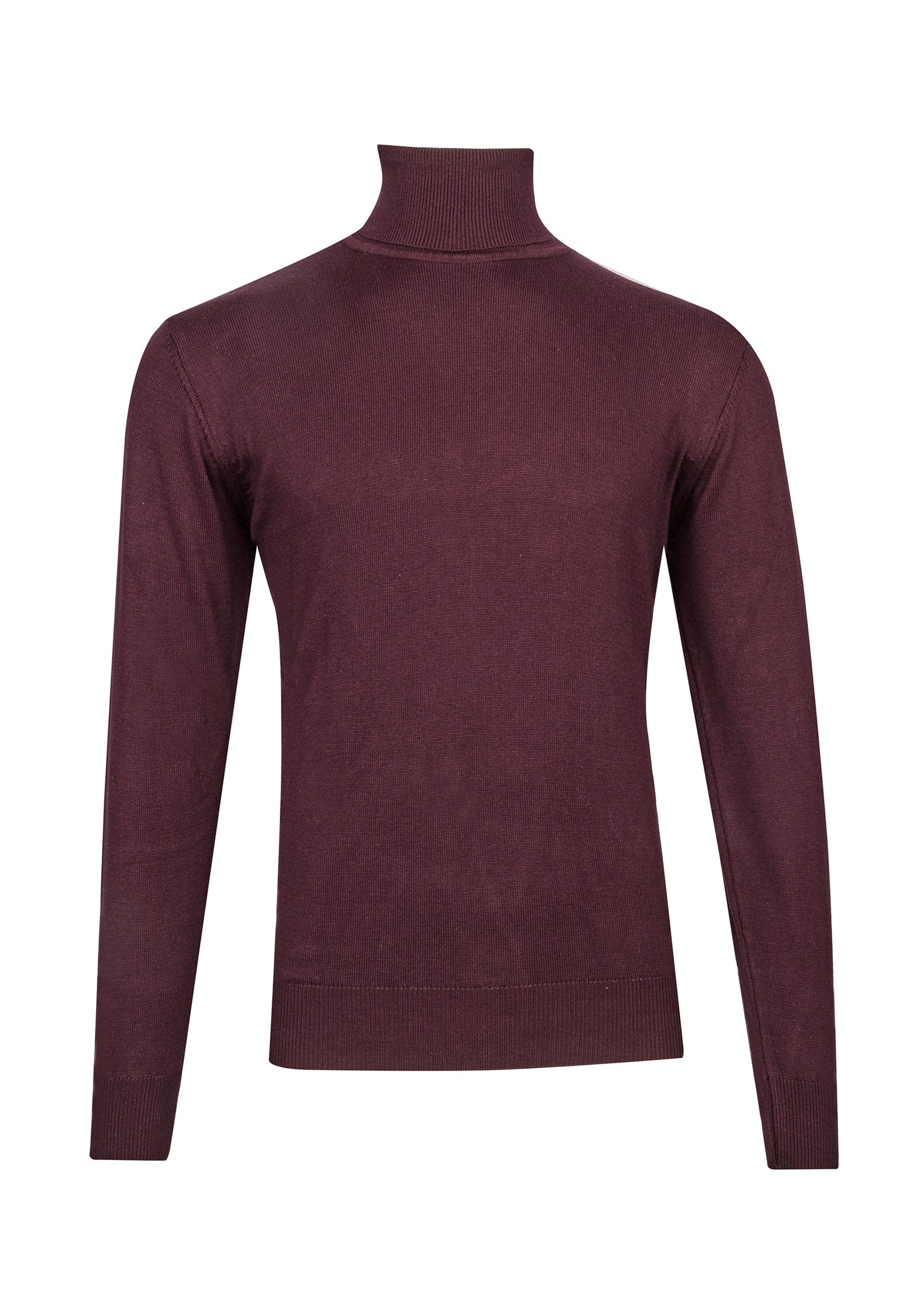 Purple Melange Knitwear