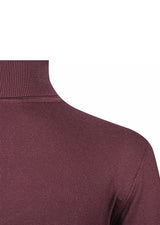 Purple Melange Knitwear