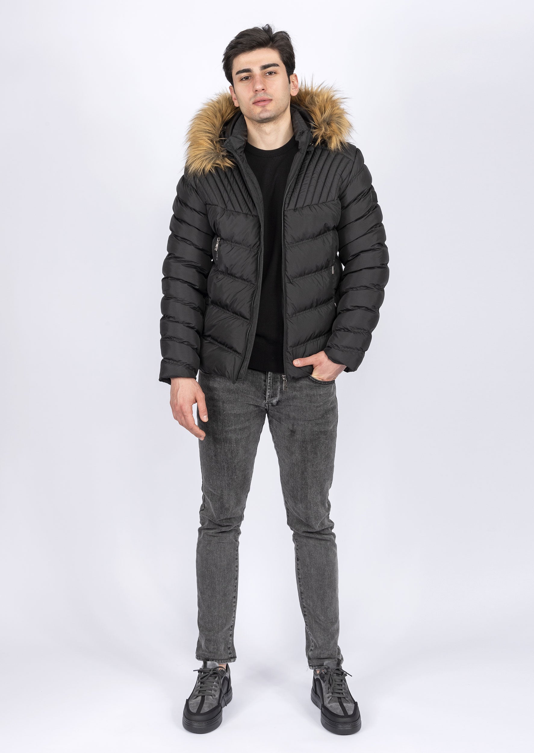 Black Puffer Jacket