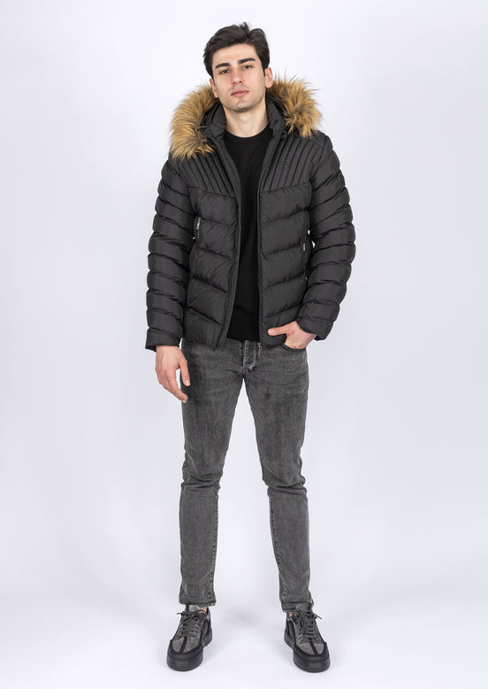 Black Puffer Jacket