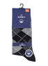 Black Cotton Sock