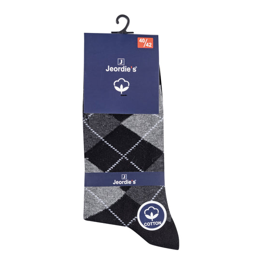 Black Cotton Sock