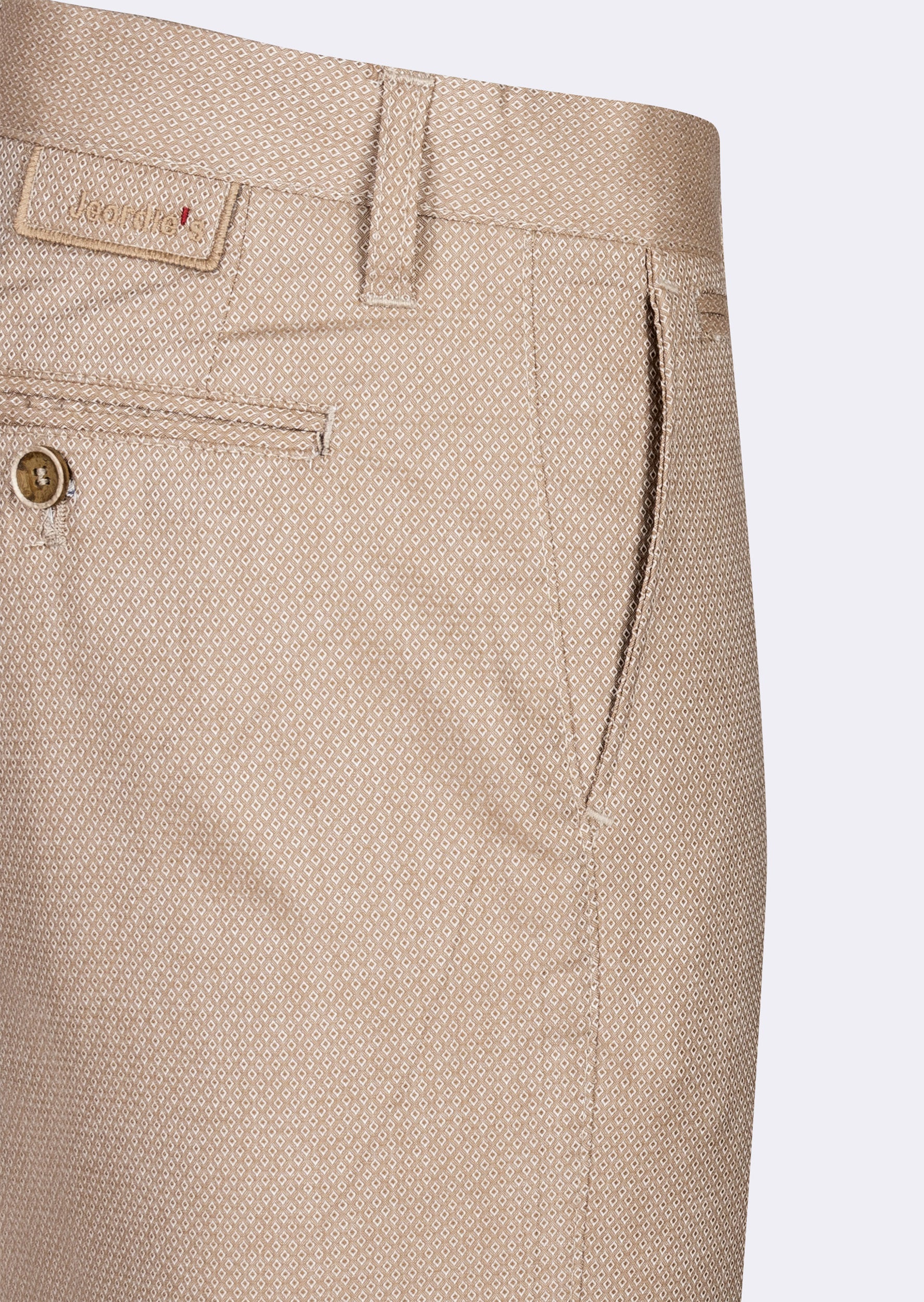 Beige Bermuda Short