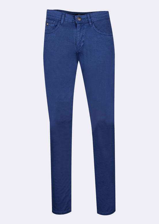 Royal Blue 5-Pocket Trouser