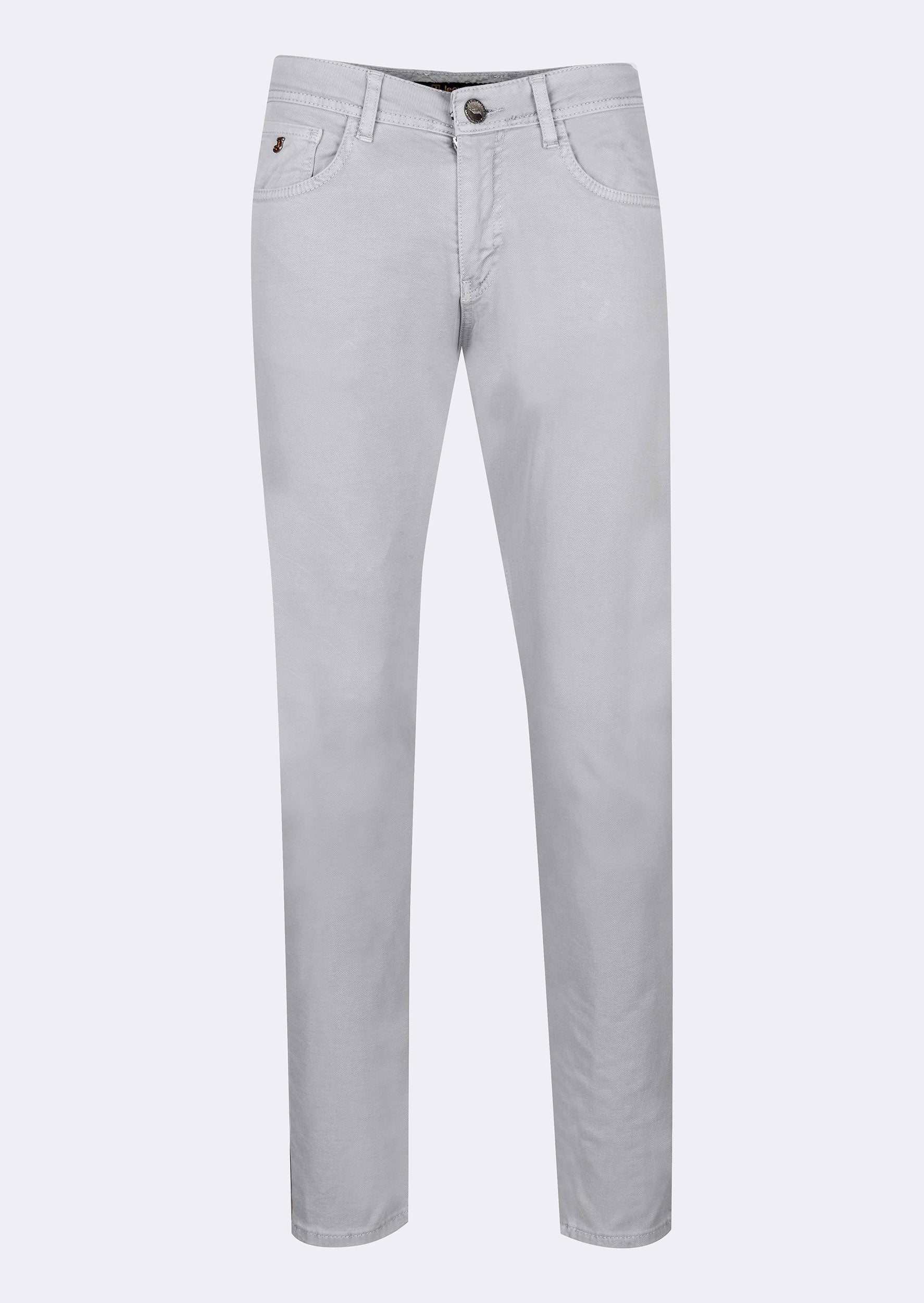 Grey 5-Pocket Trouser