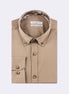 Beige Cotton Shirt