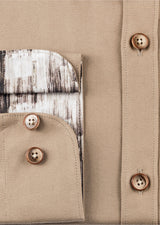 Beige Cotton Shirt