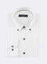 White - Navy Long Sleeve Shirt