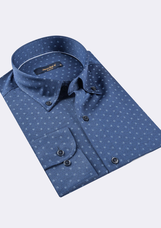 Light Navy - Blue Long Sleeve Shirt