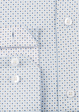 Blue - Beige Long Sleeve Shirt