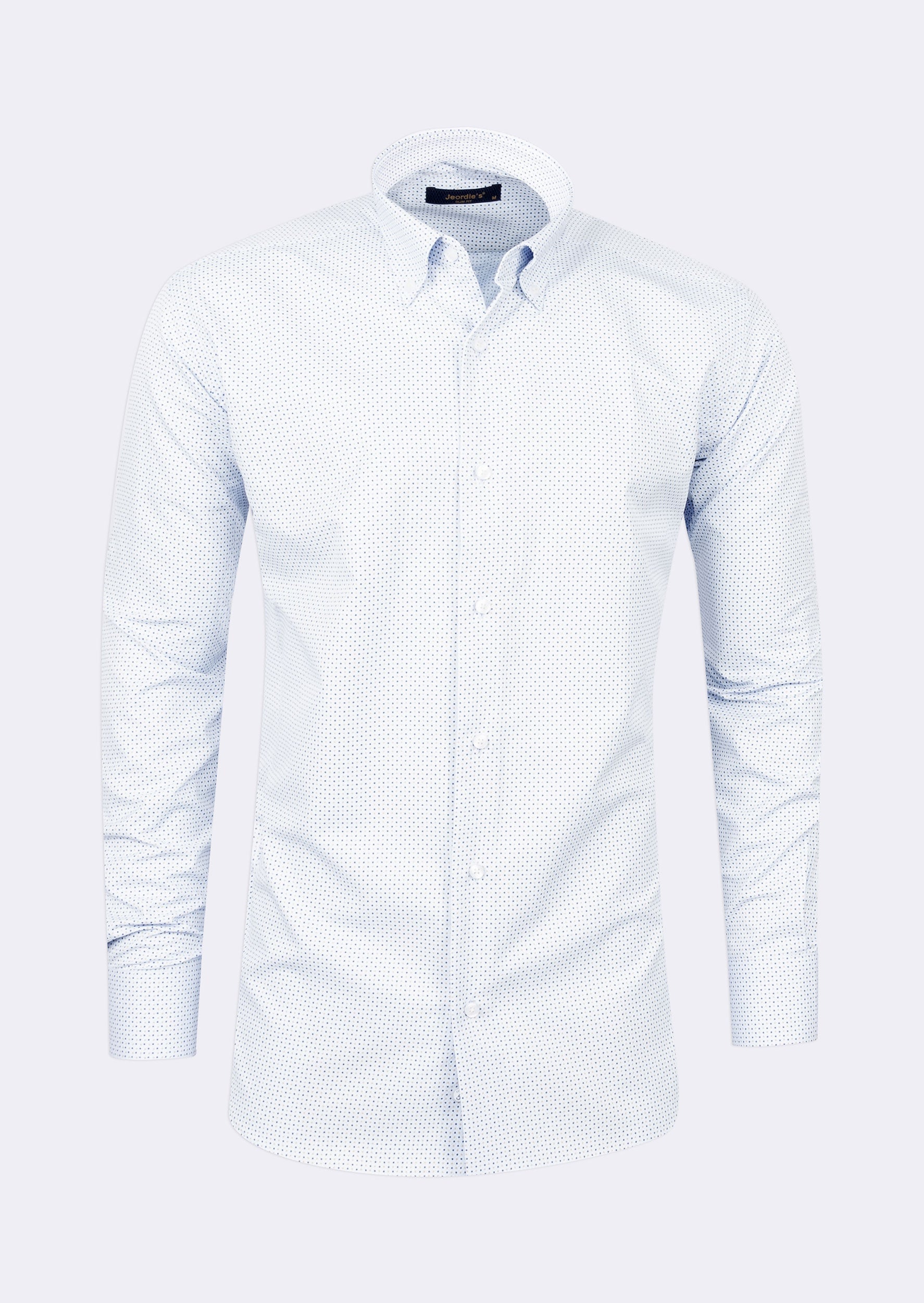 Blue - Beige Long Sleeve Shirt