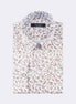 White - Brown Long Sleeve Shirt