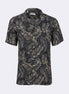 Black - Beige Short Sleeve Shirt