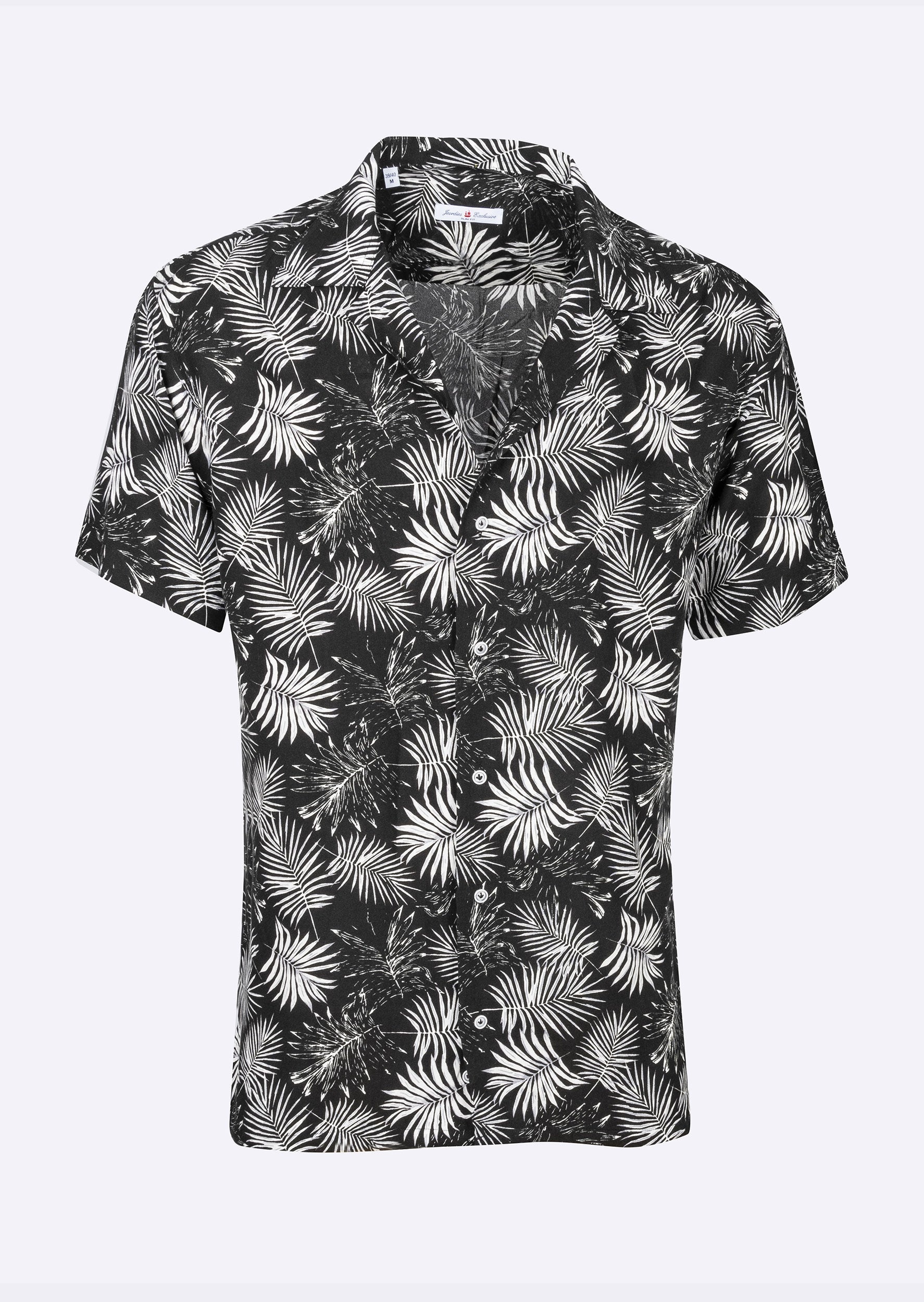 Black - White Short Sleeve Shirt