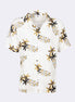 White - Yellow Short Sleeve Shirt