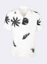 White - Dark Navy Short Sleeve Shirt