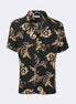Black - Brown Short Sleeve Shirt