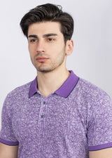 Purple Polo T-Shirt