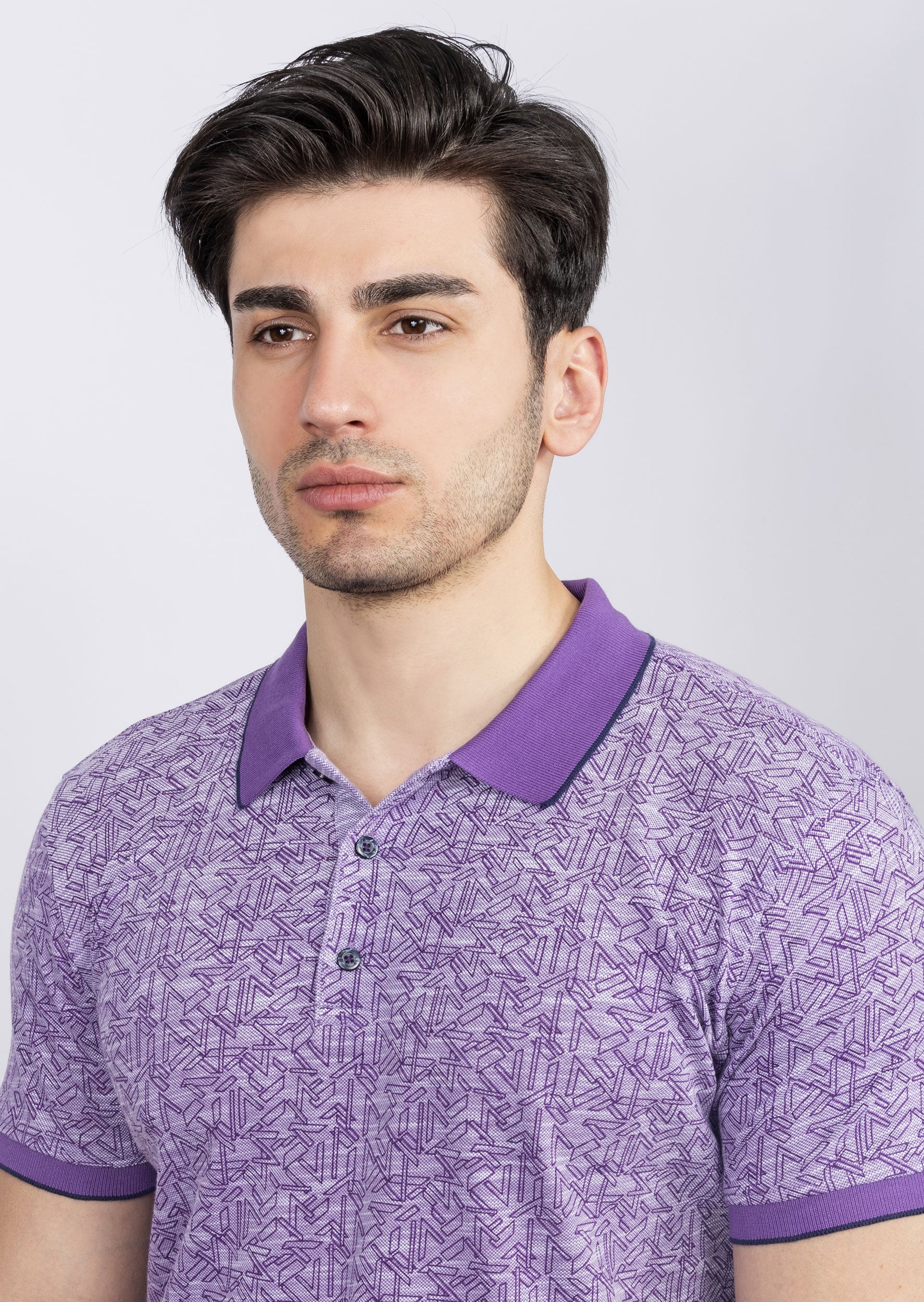 Purple Polo T-Shirt