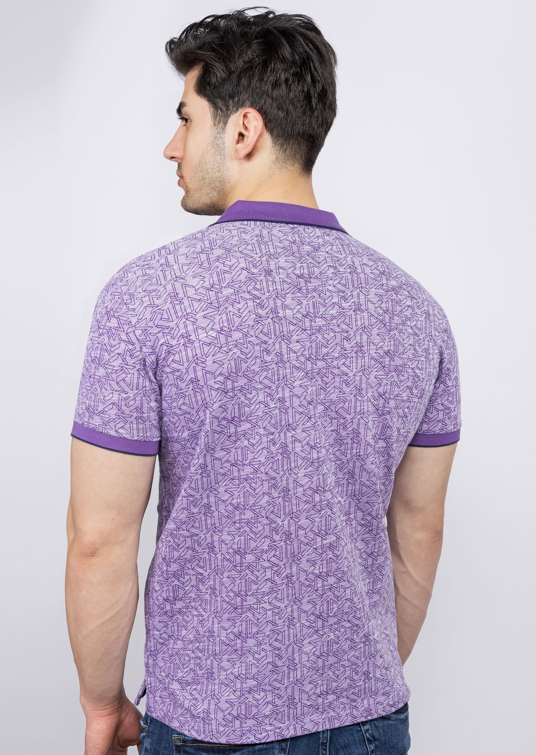 Purple Polo T-Shirt
