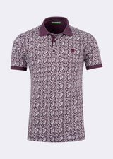 Burgundy Polo T-Shirt