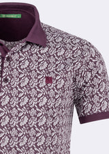 Burgundy Polo T-Shirt