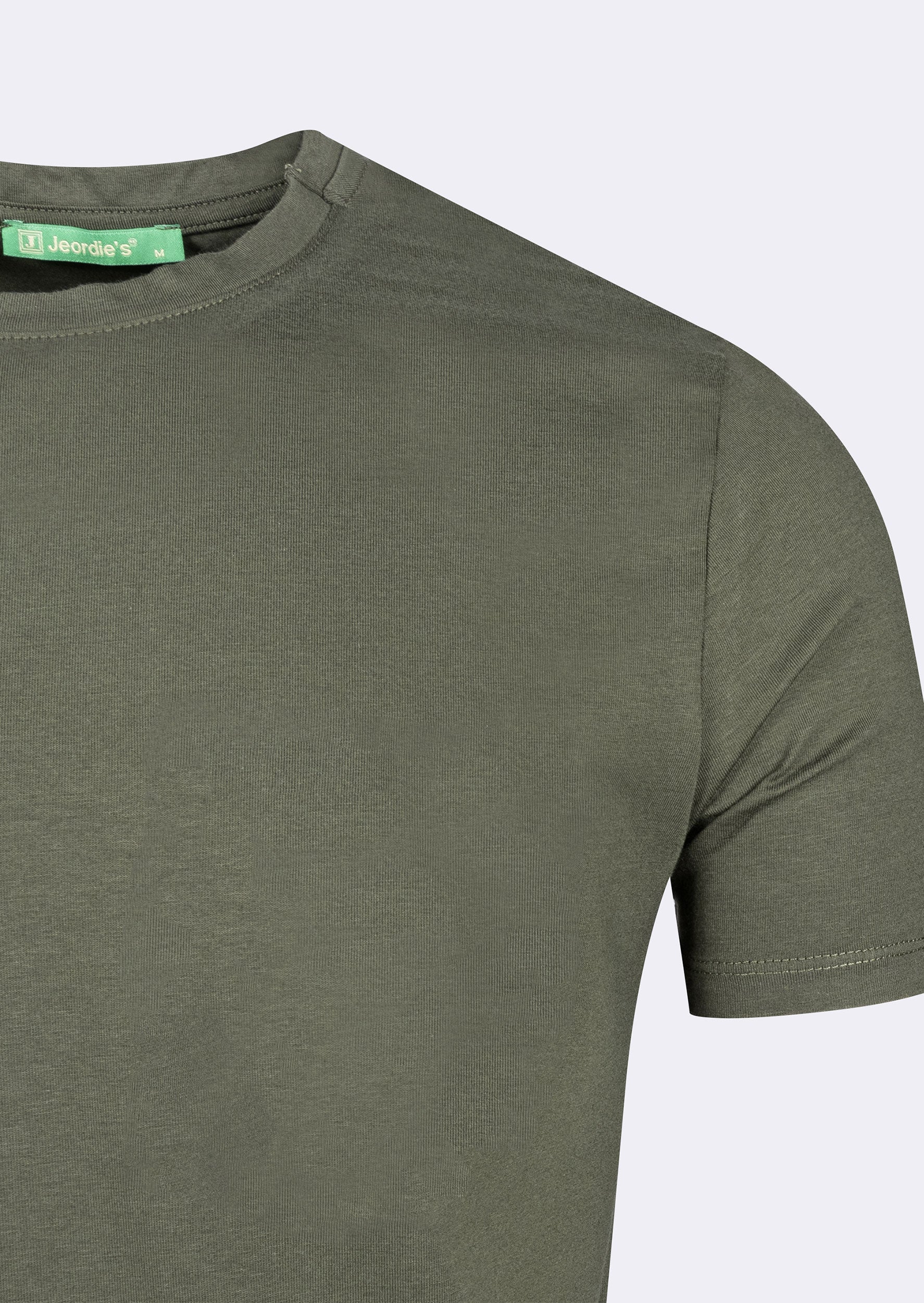 Khaki Crew Neck T-shirt