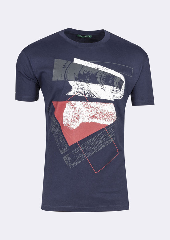 Navy Crew Neck T-shirt