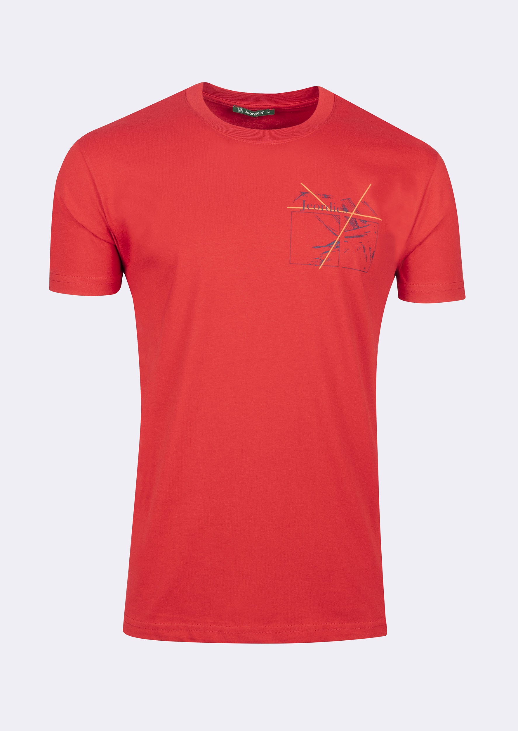 Red Crew Neck T-shirt