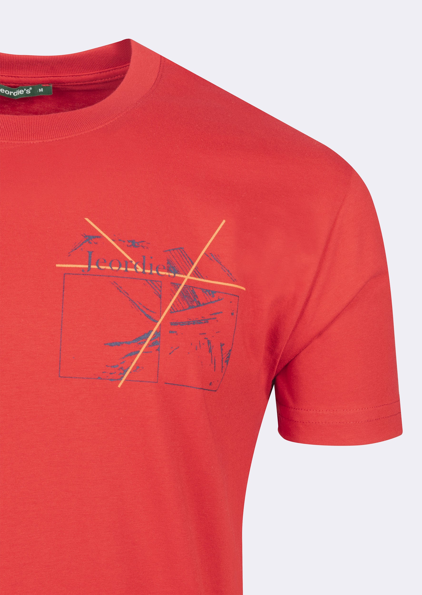 Red Crew Neck T-shirt
