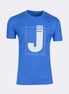 Sax Blue Crew Neck T-shirt