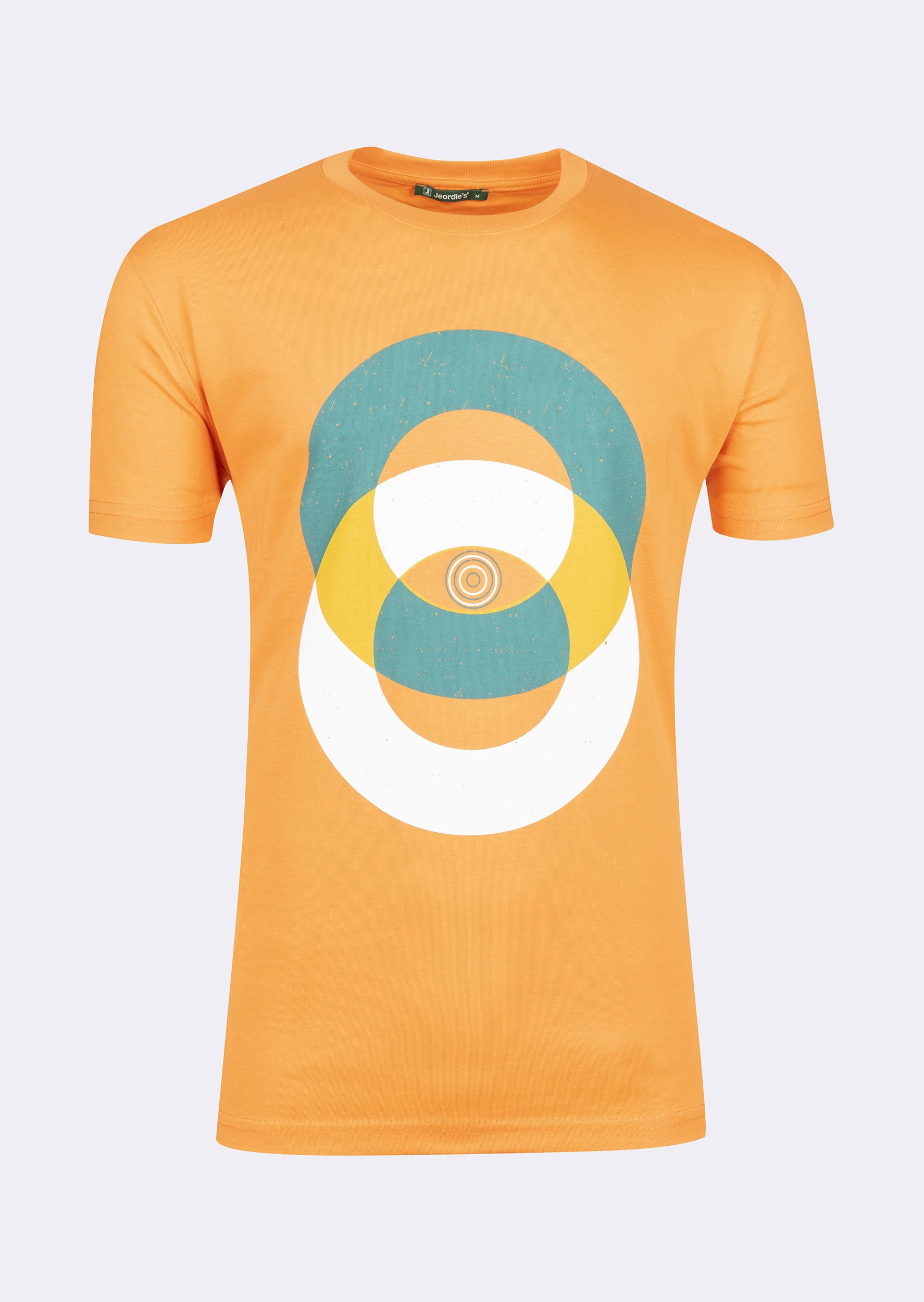 Orange Crew Neck T-shirt