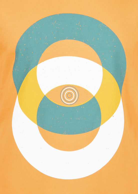 Orange Crew Neck T-shirt