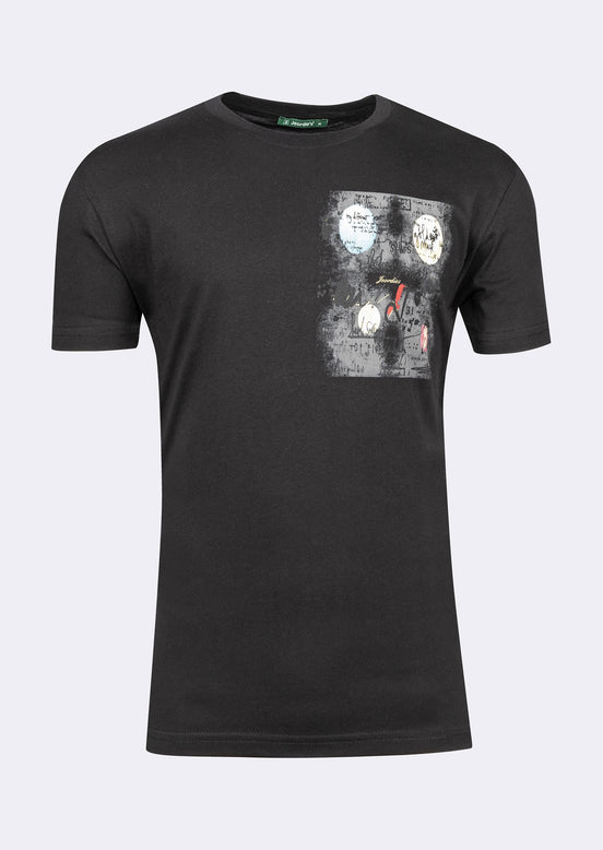 Black Crew Neck T-shirt