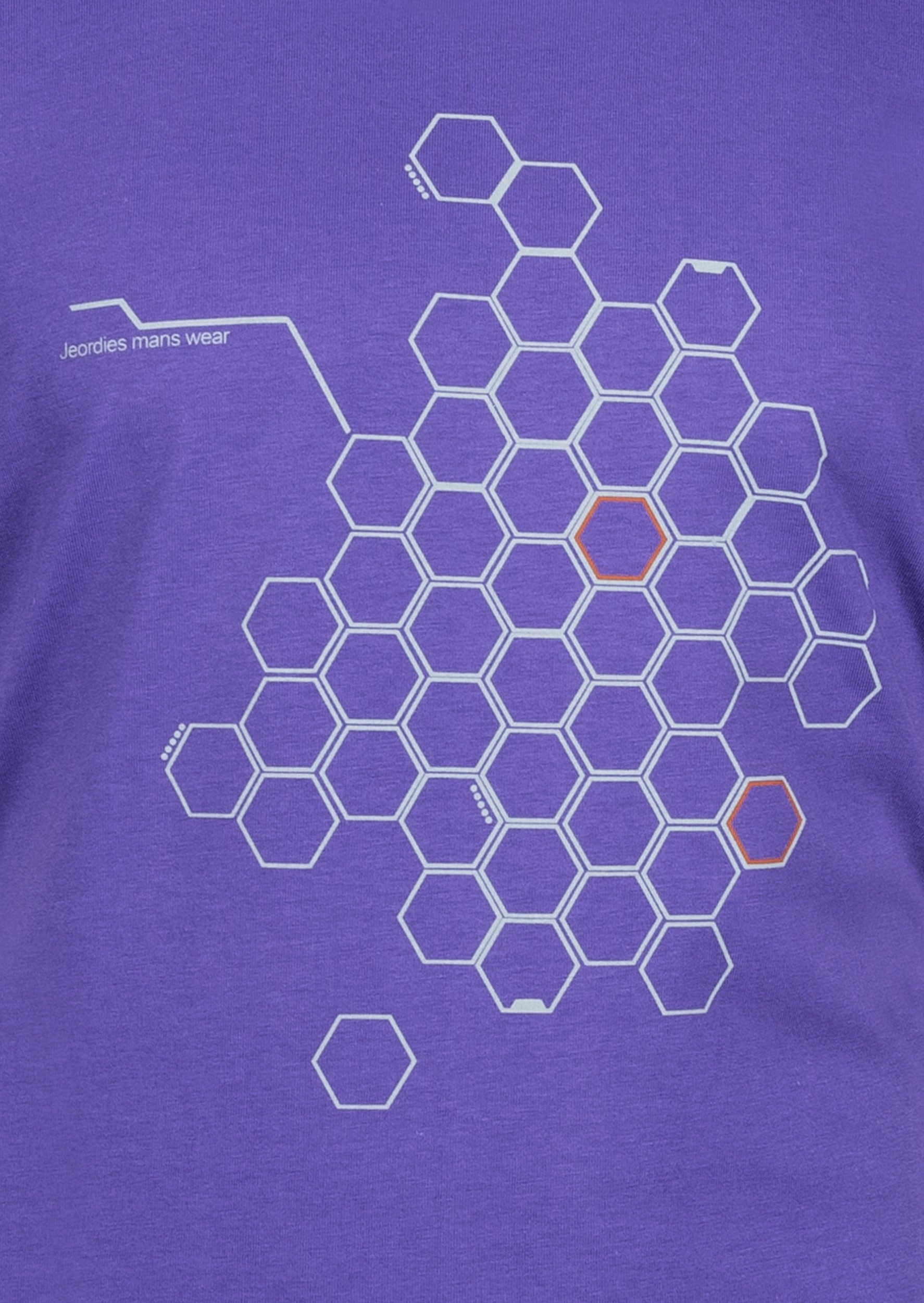 Purple Crew Neck T-shirt