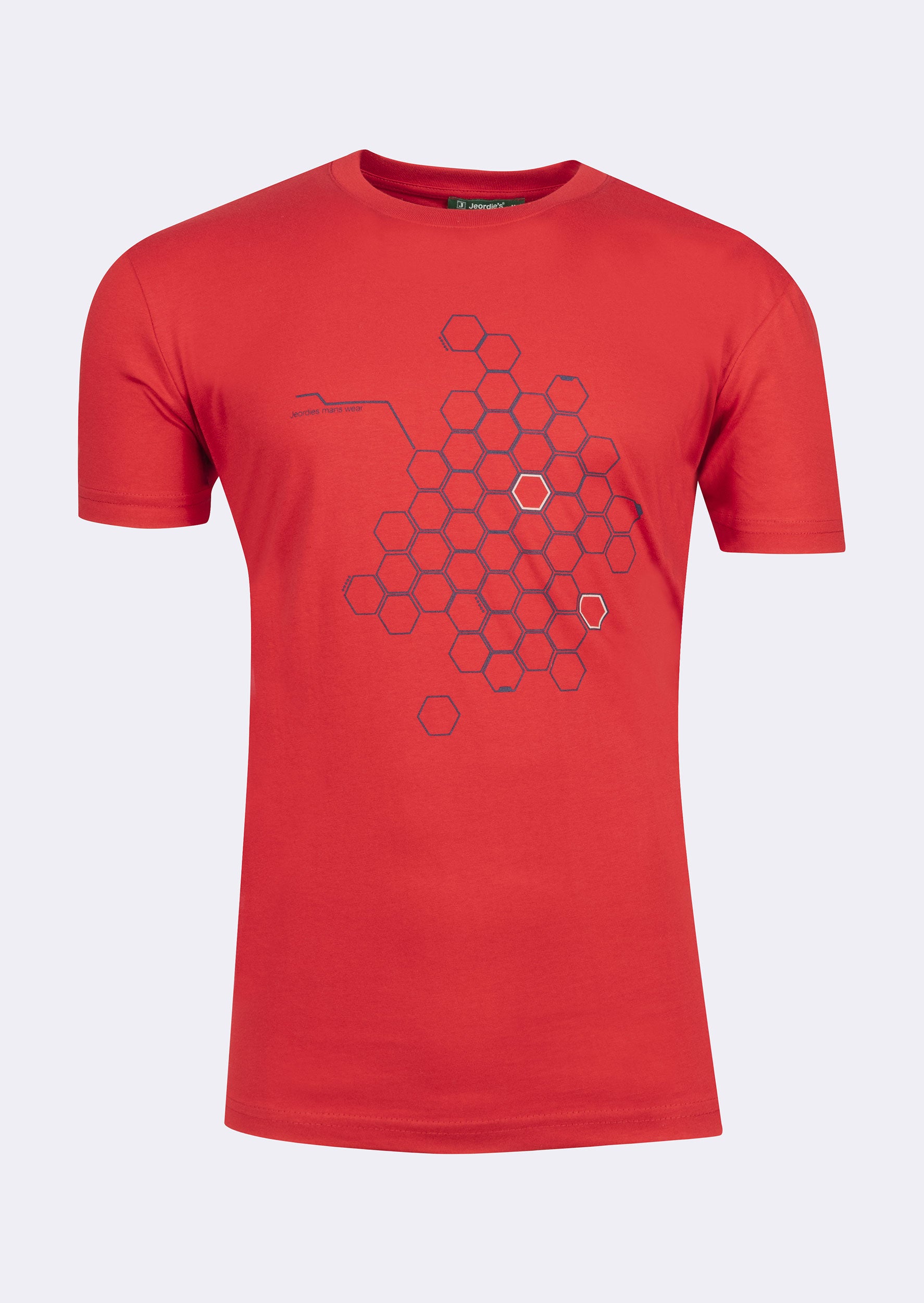 Red Crew Neck T-shirt