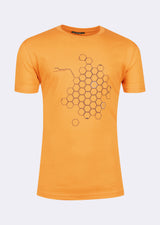 Orange Crew Neck T-shirt