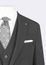 Black Three-Piece Suit