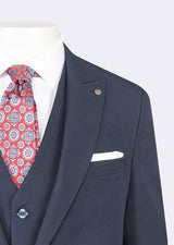 Navy Three-Piece Suit