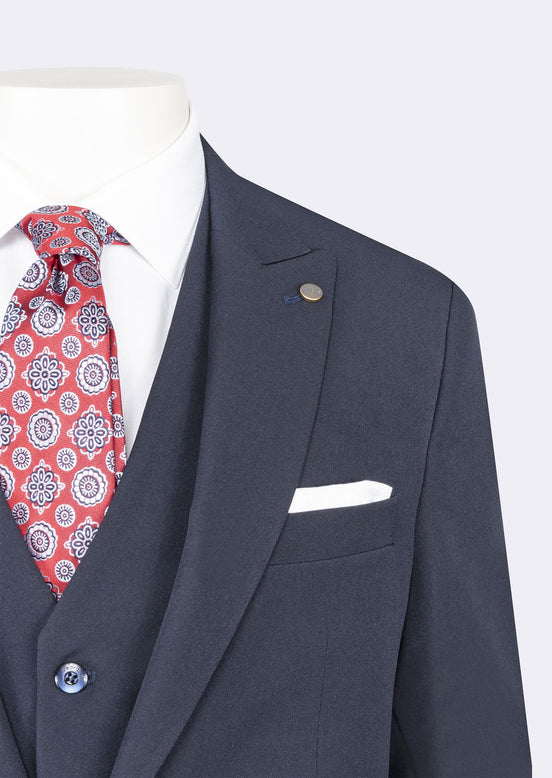 Navy Three-Piece Suit