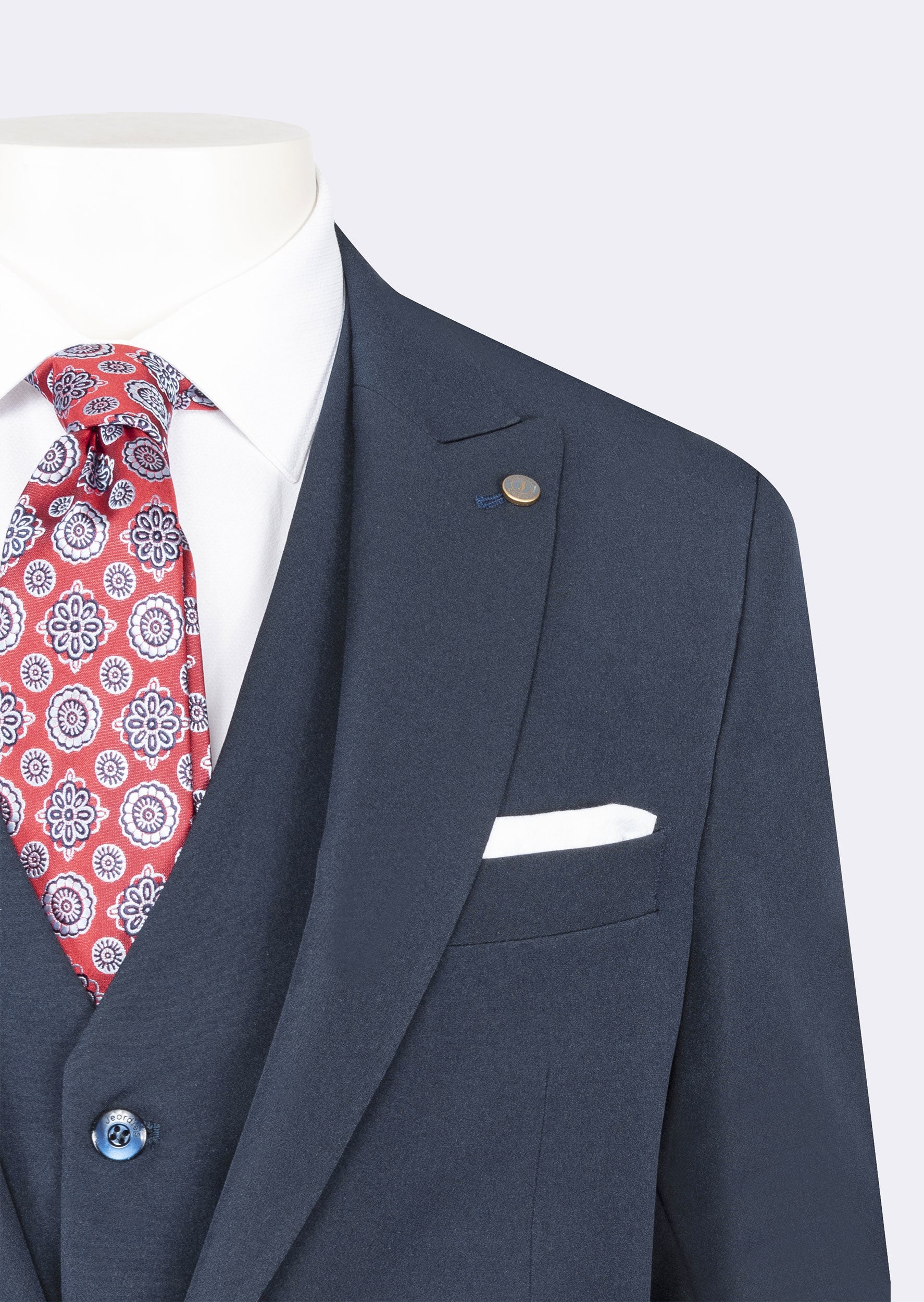 Royal Blue Three-Piece Suit