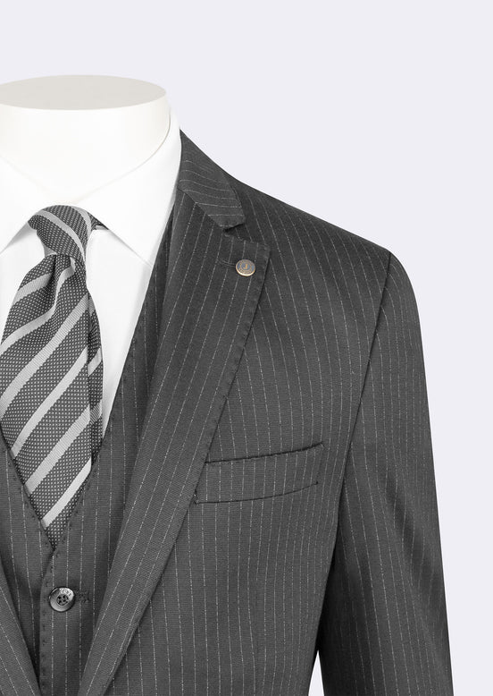 Black Three-Piece Suit