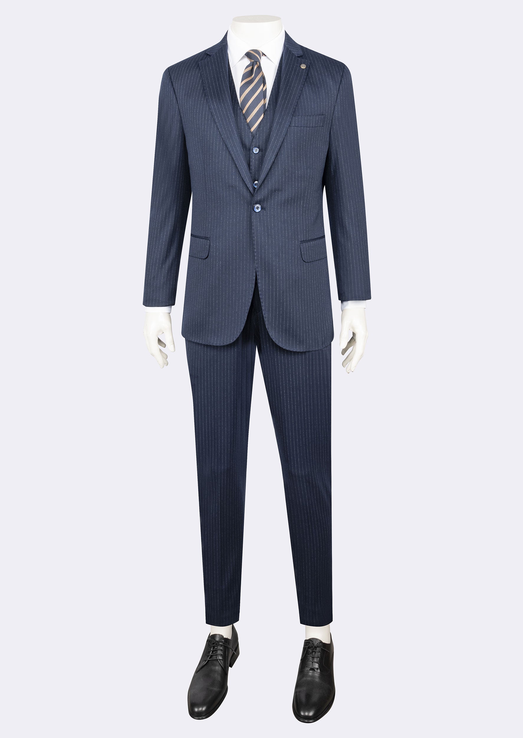 Navy Three-Piece Suit
