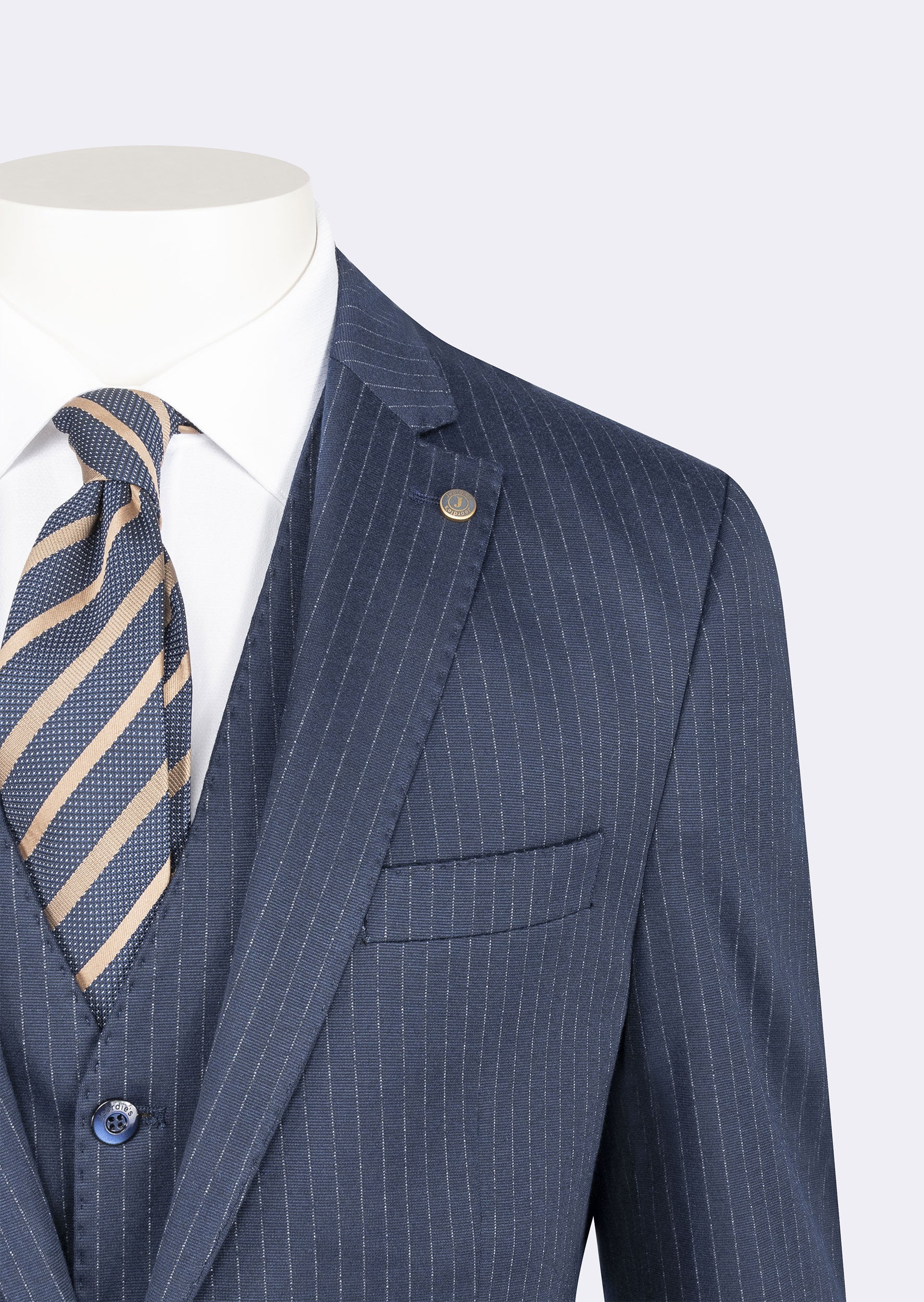 Navy Three-Piece Suit
