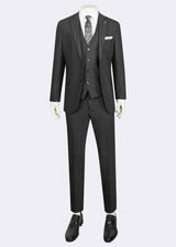 Black Three-Piece Suit