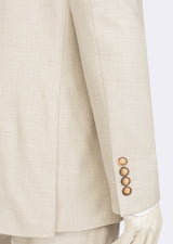 Beige Three-Piece Suit